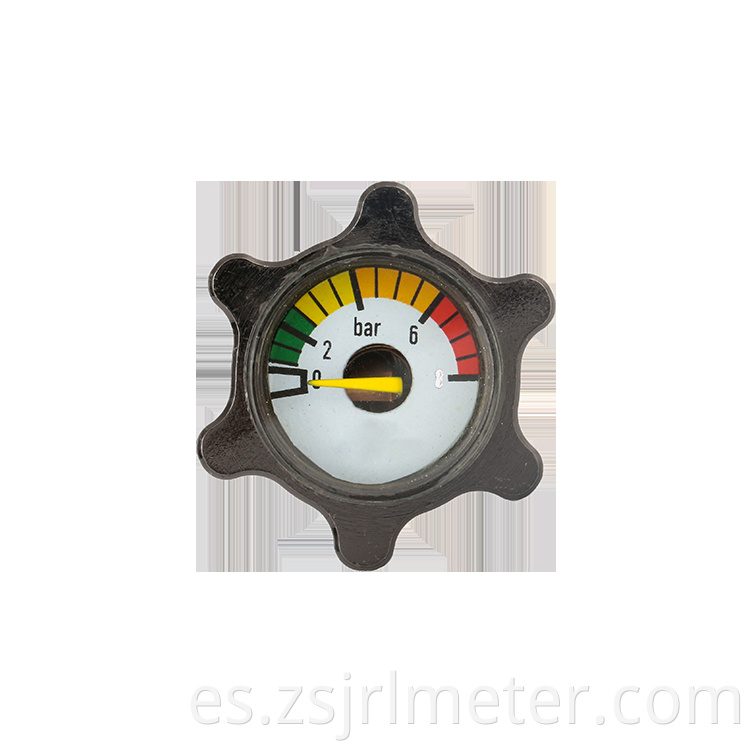 Medidor de dispositivo médico de calibre de disipador de fuego de compresor de aire de calibre pequeño vendedor caliente